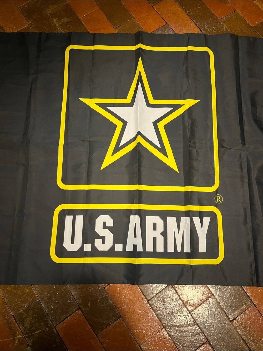 U.S. Army flag approximately 3 foot by 5 foot lightweight 3378